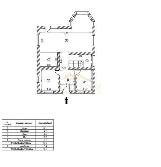 Vila moderna 4 camere // 114 // teren 440mp / Tunari/ Localitatea Dimieni - 2