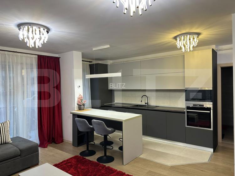 Apartament cu 3 camere, parcare, terasa, mobilat lux, Grand Park Residence - 5