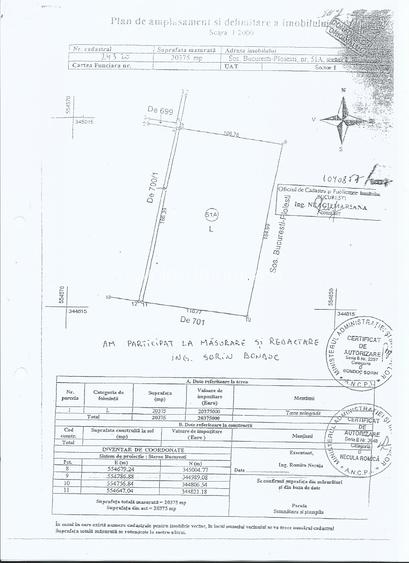 OPORTUNITATE!!!Vanzare teren 10000-20000 mp pretabil parcare pt Aeroport Baneasa - 2