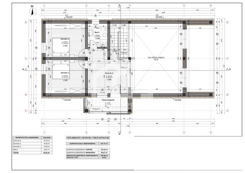 Casa demolabila/renovabila cu proiect in Jucu de Sus