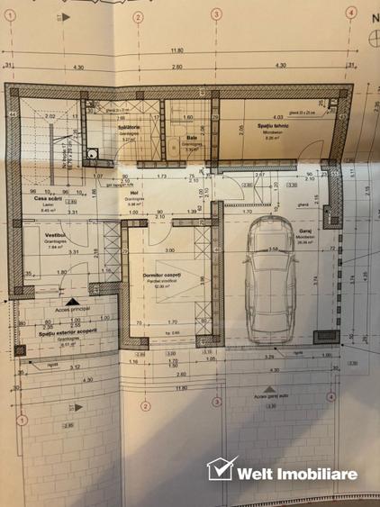 Teren cu proiect de casa