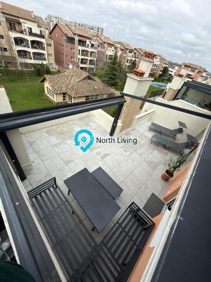 Apartament 3 camere premium renovat, terasa mare Pipera - 18