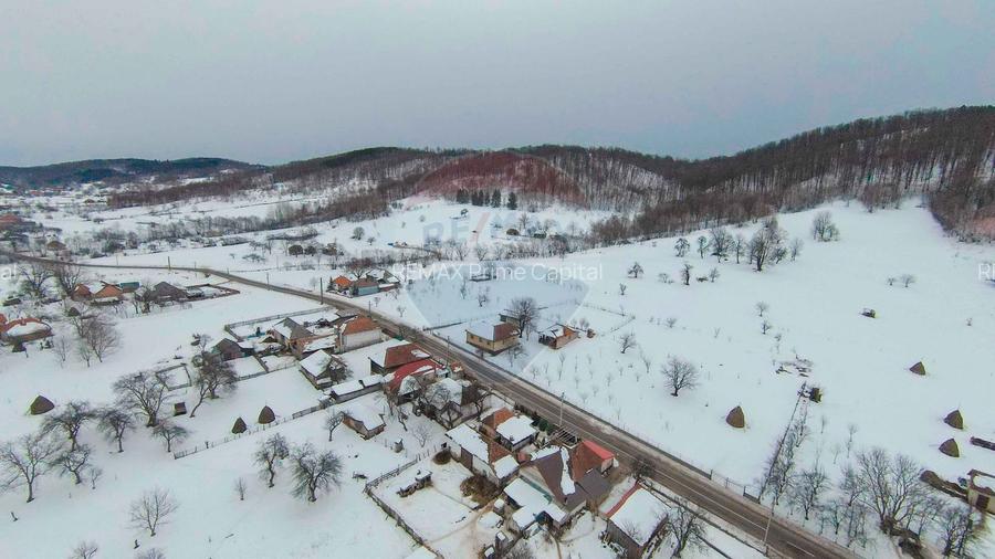 Casă cu livadă, 4 camere din cărămidă, de vânzare în zona Bratca-Damiș - 22