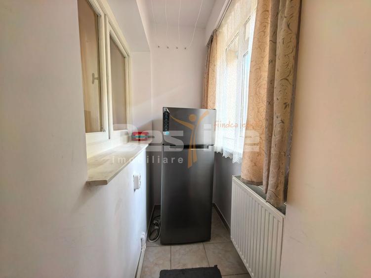 Garsonieră renovată mobilată 23 mp balcon CT parter mutare rapidă