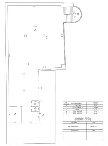 Delfinariu - bd. Mamaia, spatiu comercial , 325 mp.