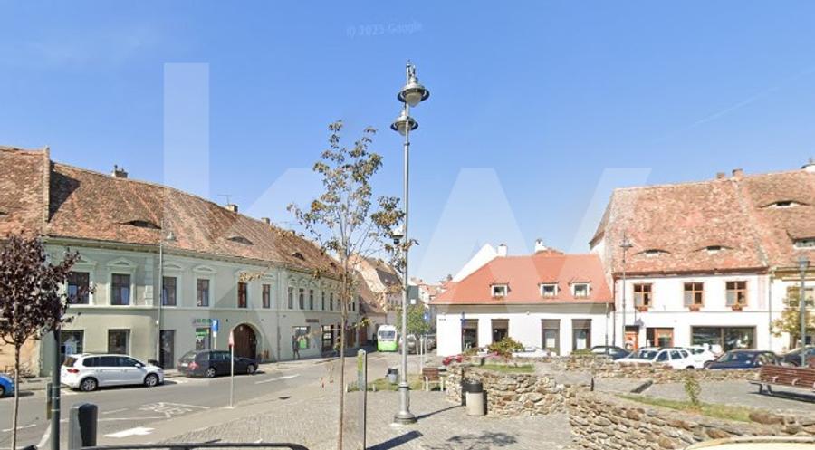 Spatiu comercial stradal 136mp Central Istoric Sibiu preluare chirias