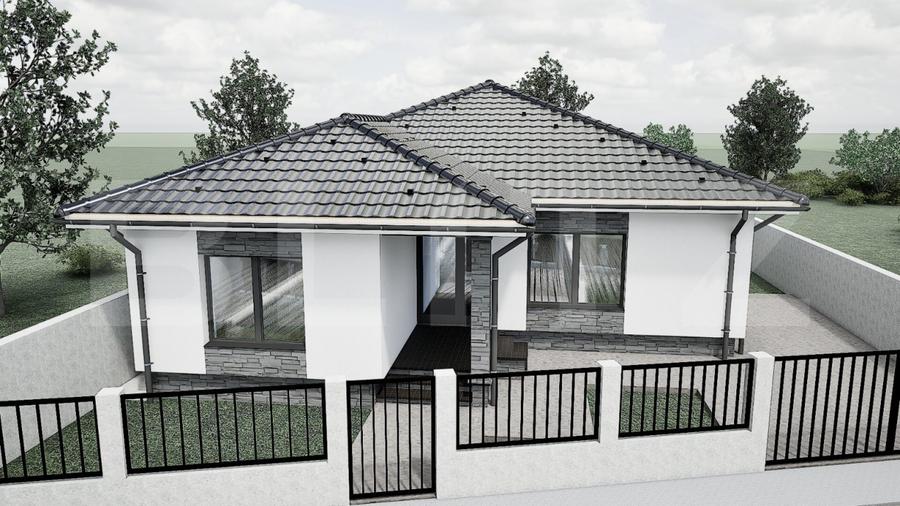 Casa individuala, 110 mp, 700 teren, zona Arex