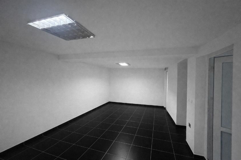 Clădire profesională ~600 mp – structură pe cadre – terasă – curte 250 mp acces
