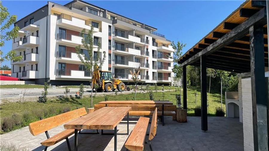 Apartament nou in Sibiu, 3 camere, 2 bai si terasa