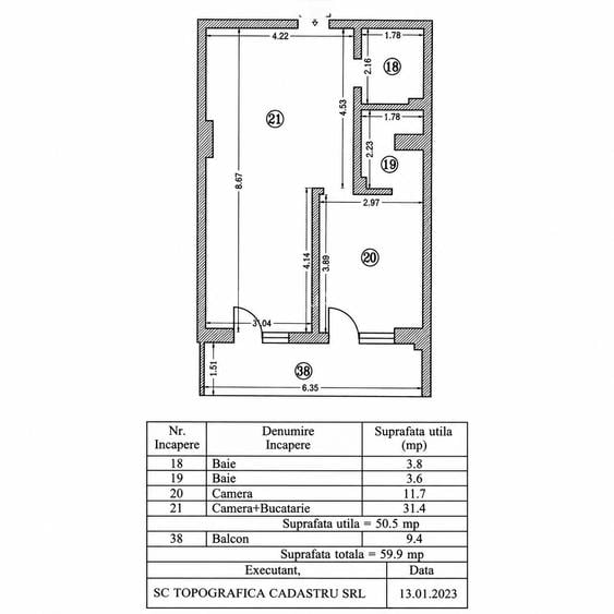 Apartament cu 2 bai si amenajare speciala, aproape de plaja - 13
