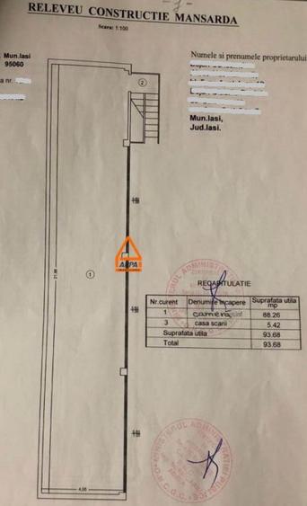 Cladire – P+2+M – Spatiu Comercial – 500 mp