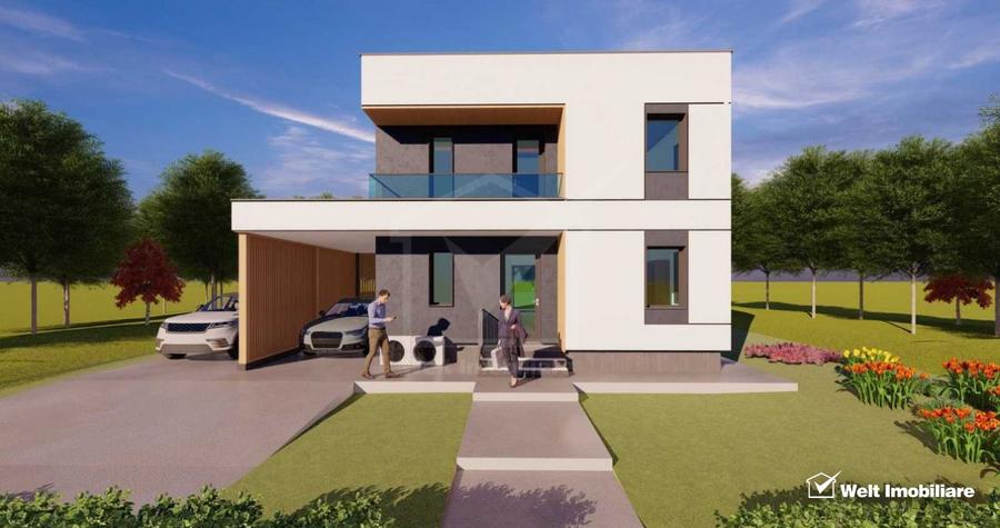 Casa individuala, 5 camere, 152 mp utili, 737 mp teren, cart. Sopor