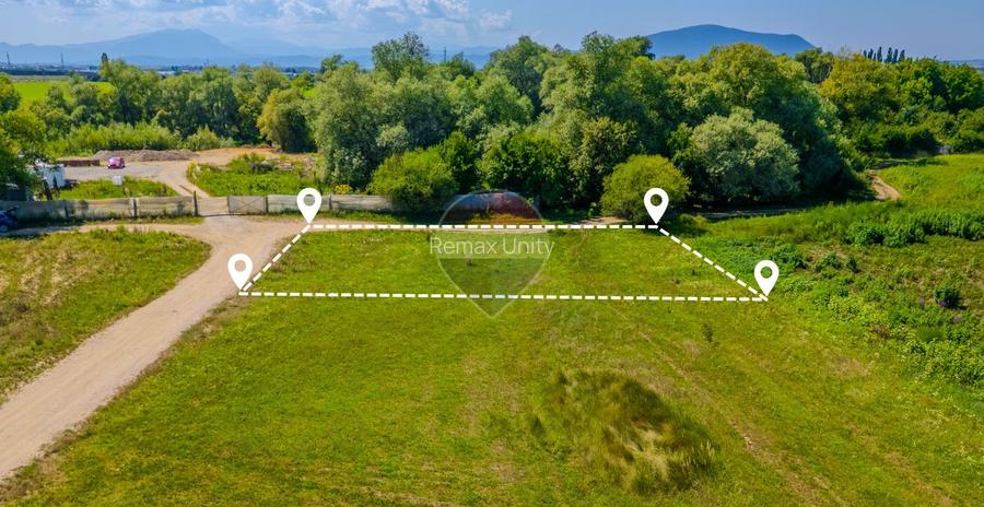 Teren de vanzare in rate la proprietar, intravilan 947 mp Sanpetru - 3