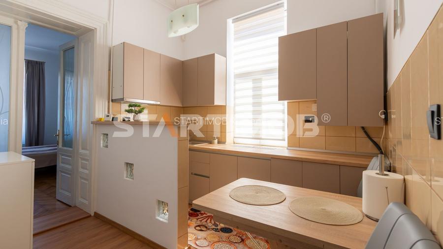 Studio mobilat Central Brasov cu parcare str Lunga - 15