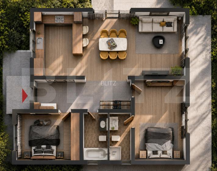 Casa intabulata, 3 camere, teren 484 mp, gata de mutare - Prejmer - 7