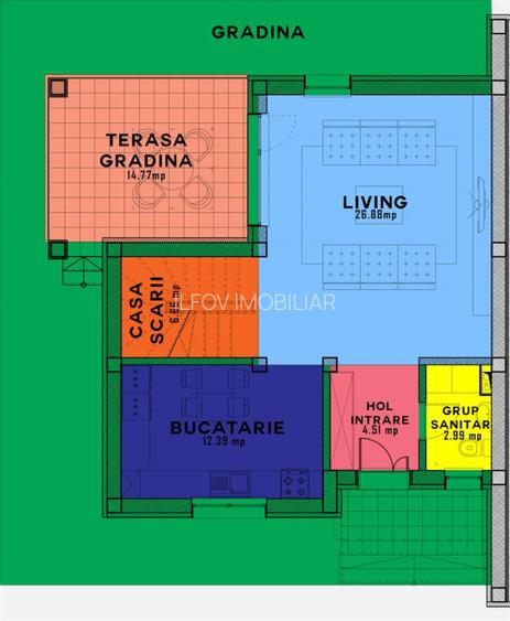 Casa Otopeni, 141mp, 23August, lot teren 265mp - 4