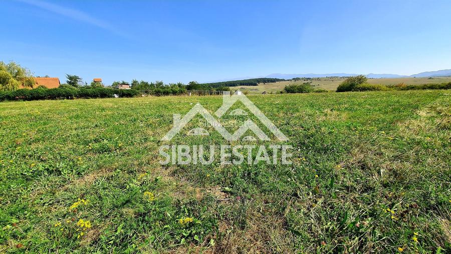 Teren cu vedere panoramica Intrare in Cisnadie 2325 mp deschidere 25ml - 5