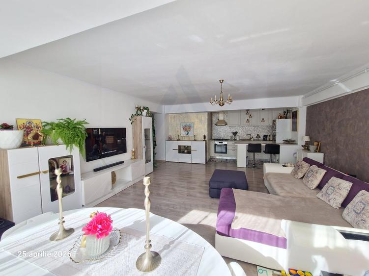 Apartament modern 3 camere 80 mp utili etaj 1 zona Doamna Stanca
