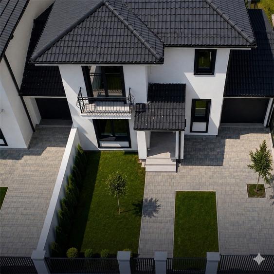 Duplex modern în Dumbrăvița despărțit prin garaj - 5 camere + garaj