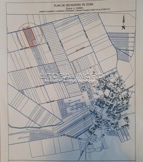 Exclusivitate -Techirghiol, teren intravilan, 423mp, deschidere la strada de 17m - 4