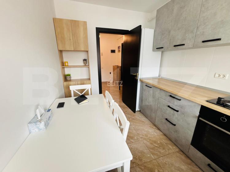Apartament cu 2 camere, mobilat modern, cu terasă și parcare - 10