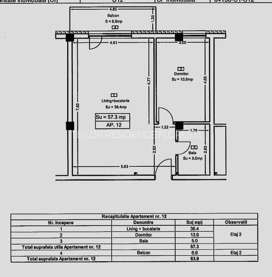 Ap 12 C5 Tautului Residence Parc Parcul Poligon Sub Cetate - 1