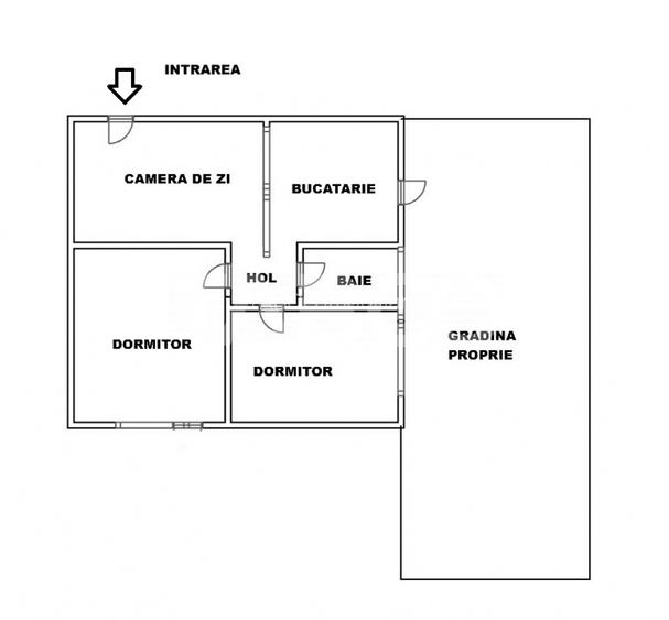 Apartament de vanzare 3 camere si gradina Calea Surii Mici - 1