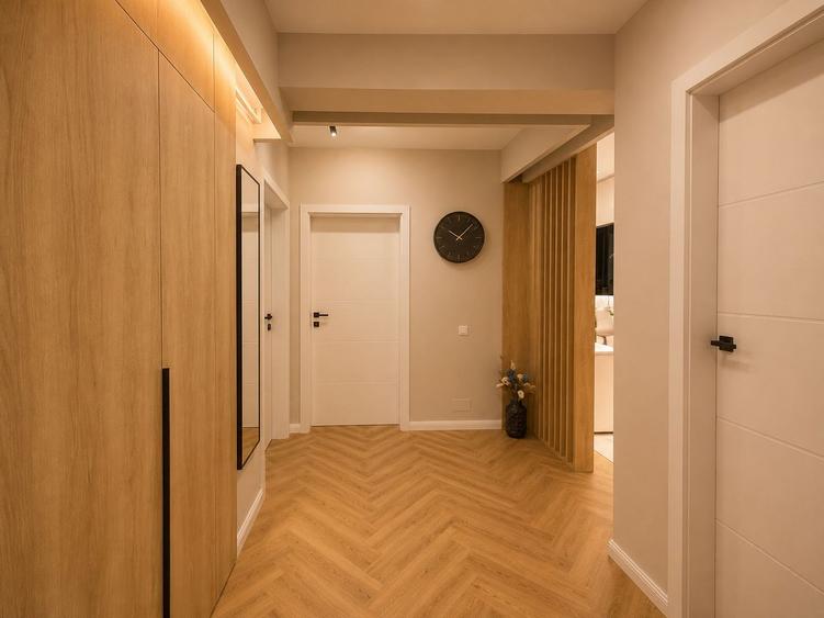 Apartament 3 camere, finisat mobilat, 56 mp, Floresti zona Terra