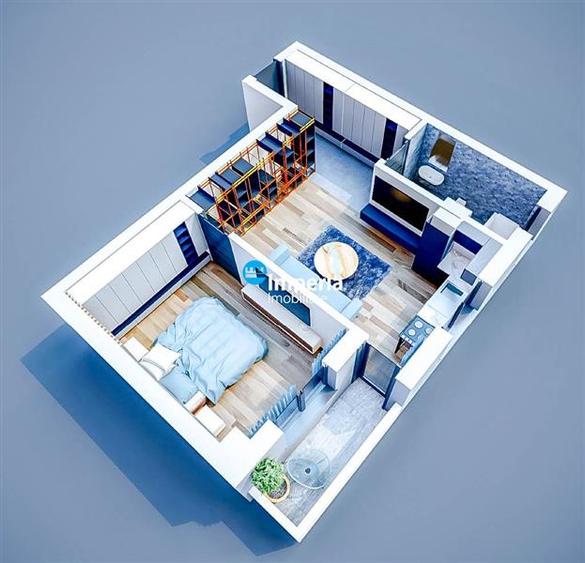 Apartament nou 2 cam 48Mp, Bloc Nou - Bucium