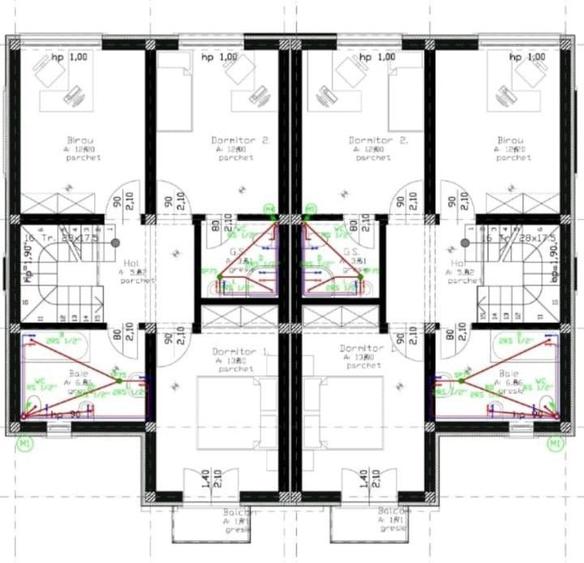COMISION 0%, DUPLEX 5 CAMERE, 127 mp, 560 mp TEREN, LA ROSU, SACALAZ