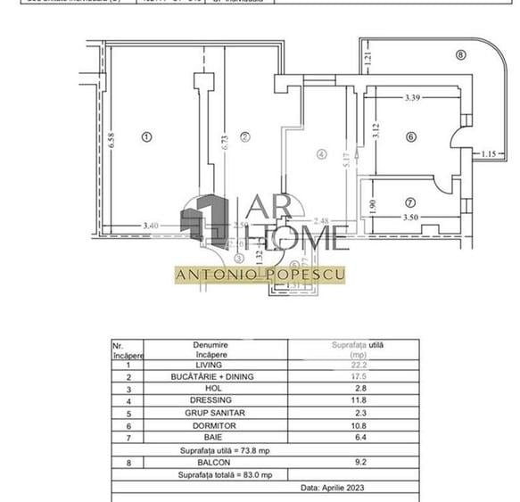 Vanzare apartament 3 camere, transformat in 2, Ploiesti, ultracentral