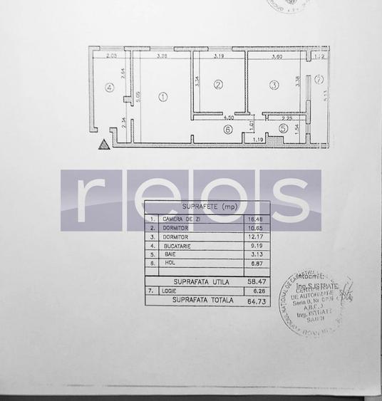 VANZARE APARTAMENT 3 CAMERE 65MP METROU IANCULUI DUBLU VEDERE SEMIDECOMANDAT - 12
