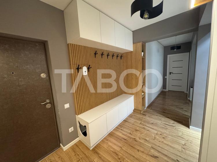 Apartament ultra modern 3 camere cu balcon mobilat utilat Turnisor