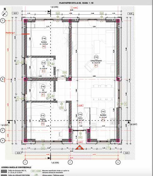 Teren intravilan cu autorizație de construcție – Comuna Berceni, 314 mp