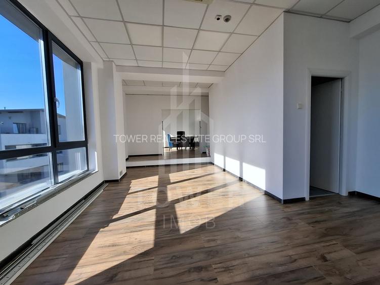 Spațiu de birouri premium, în clădire nouă – 200 mp utili + terasă 100 mp