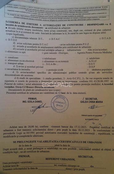 Oportunitate in Tara fagarasului/ Teren intravilan Sercaita 2247 mp - 14
