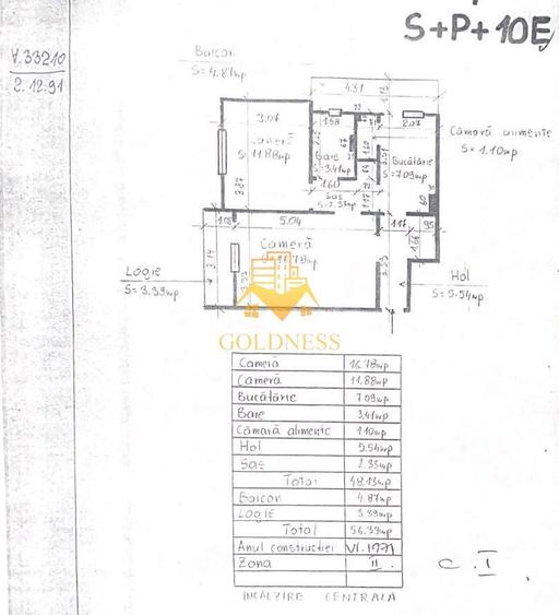 Apartament 2 camere deco Gheorgheni, Interservisan,2 balcoane,56 mp!
