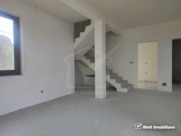 Casa P+M, living, 3 dormitoare, teren in proprietate, Apahida/Campenesti
