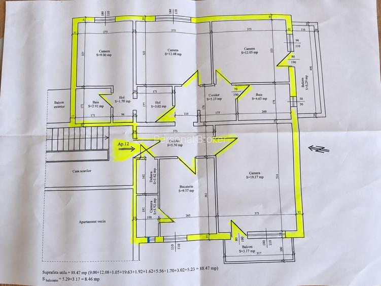 Apartament 4 Camere | Zona Fabric | COMISION 0% - 18