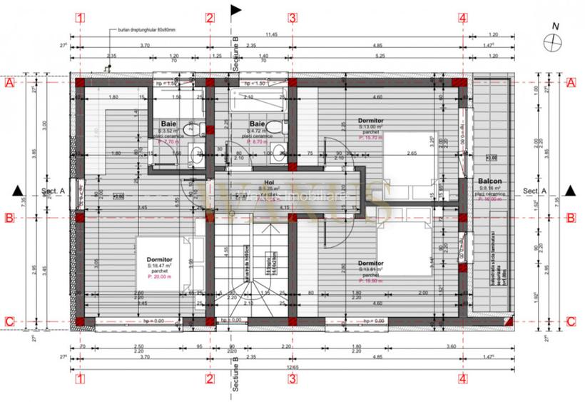 Casa individuală, 170mp utili, 600mp teren, Popești