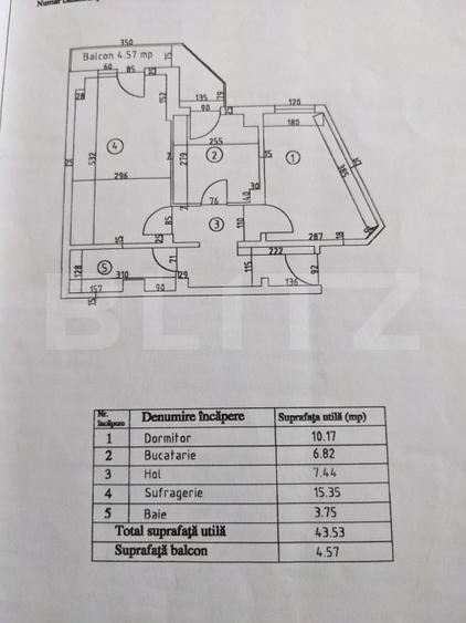 Apartament 2 camere| 48 mp| Centru Târgoviște| Lângă Primărie|
