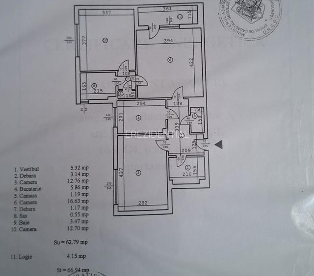 Apartament 3 camere  semidecomandat - zona Titan - 8