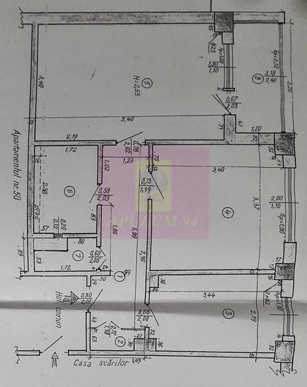 Apartament 2 camere banu manta victoriei