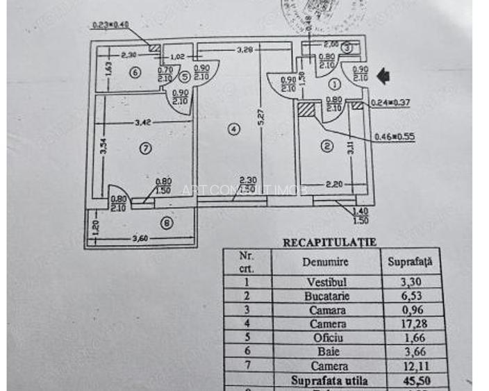 Apartament 2 Camere | Metrou 1 Decembrie | Centrala Proprie | Bucuresti - 8