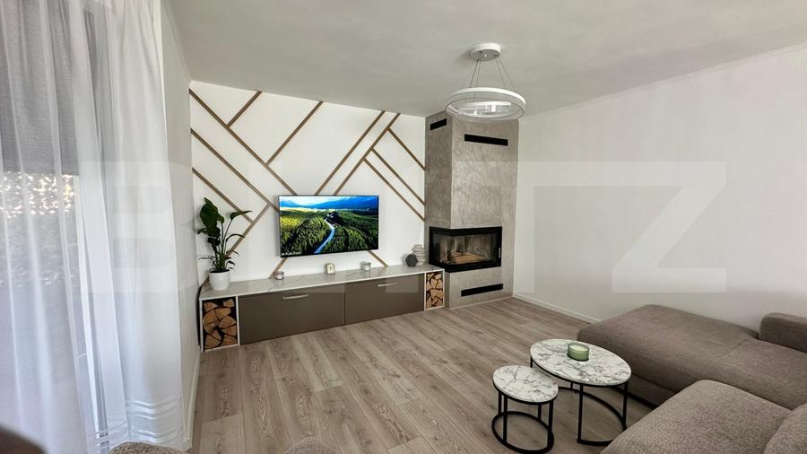 Casă modernă, complet utilată și mobilată