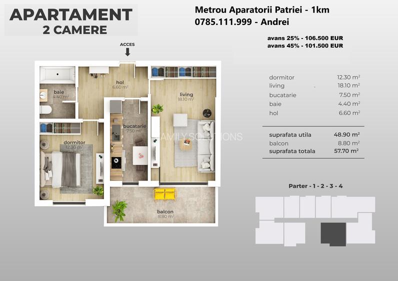 Metrou Aparatorii Patriei studio 49mp - 6