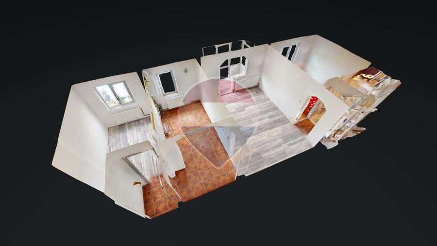 3 Camere| Vedere Piatra Craiului | Zărnești – Grui | 48 mp | 52.500 €