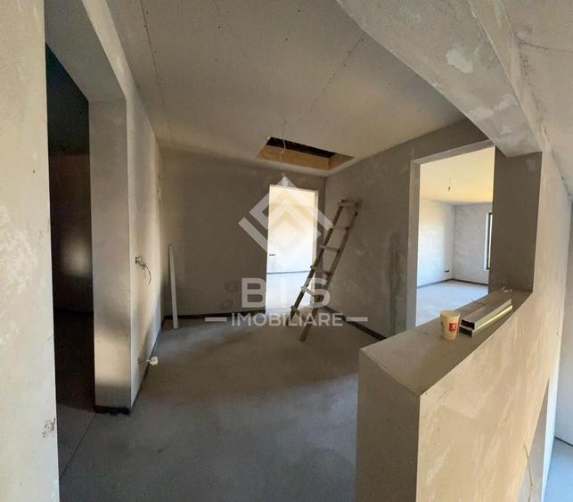Casă 3 camere, 185mp, semifinisată, D+P+E