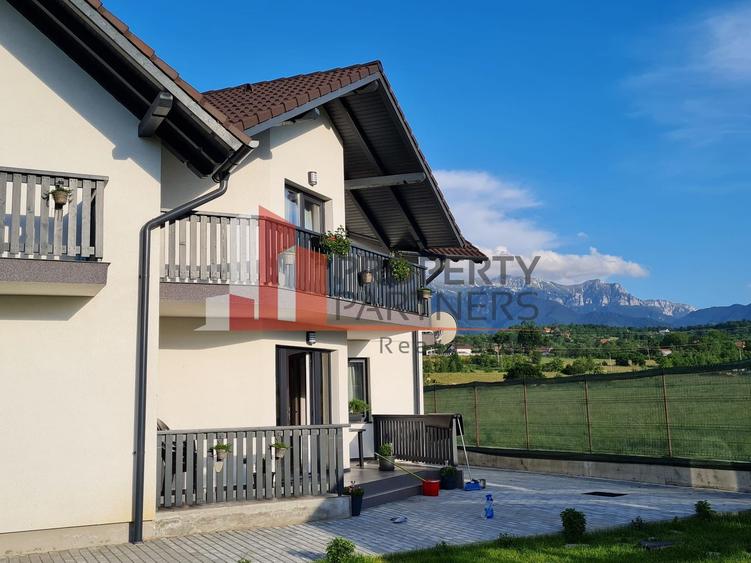 Casă modernă 5 camere | Vedere Bucegi & Piatra Craiului | 4 km Castelul Bran