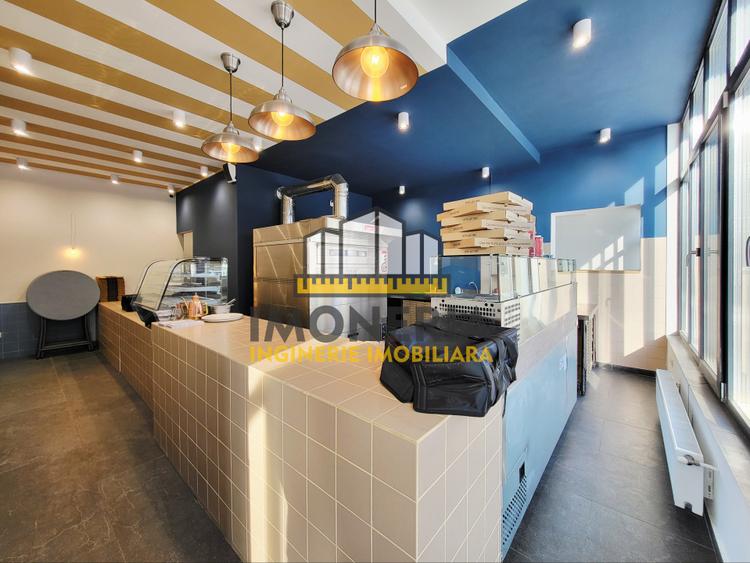 Cafe/pizzerie stradala-dotari full-100m metrou Mihai Bravu-posibilitate terasa